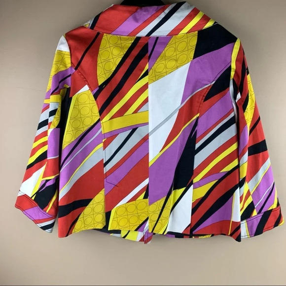 Carole  Little Multi Coloured Lightweight Jacket - Picture 2 of 9